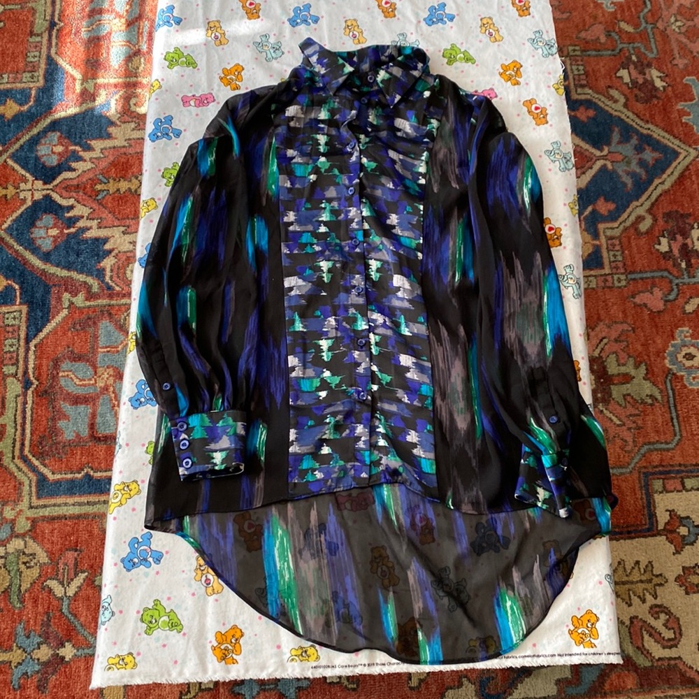 Kirna zabete button down top
